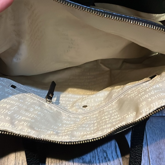 Kate Spade Leather Tote Purse - Picture 8 of 14